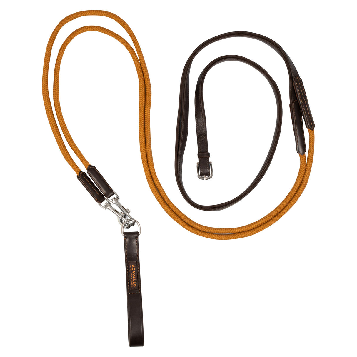 Acavallo Draw Reins Tubular Nylon