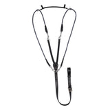 Acavallo Chambon Italian Calfskin & Nylon #colour_black