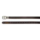 Acavallo Calfskin Stirrup Leathers Encased Buckle #colour_brown