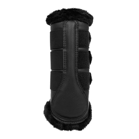 Hind brushing boots faux leather & faux sheepskin