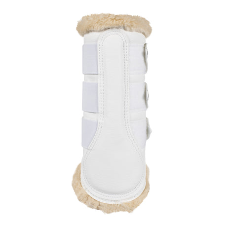 Hind brushing boots faux leather & faux sheepskin