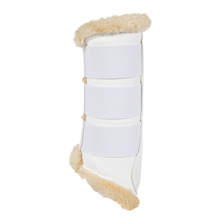 Hind brushing boots faux leather & faux sheepskin