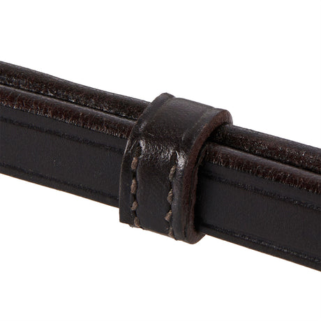 Leather dressage bridle