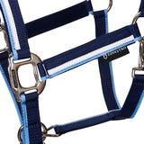 Halter with fleece padding and snap hook