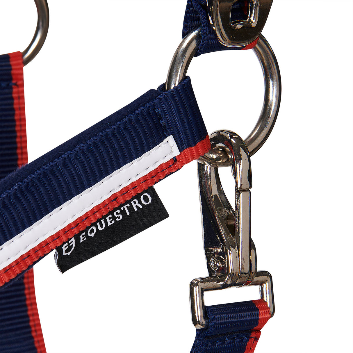 Halter with fleece padding and snap hook