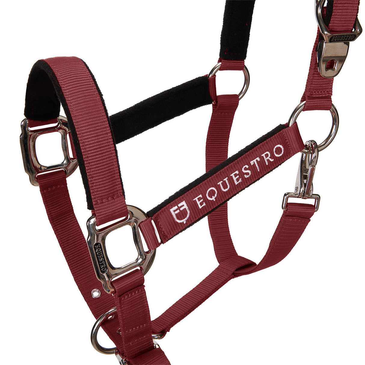 Padded double adjustment headcollar