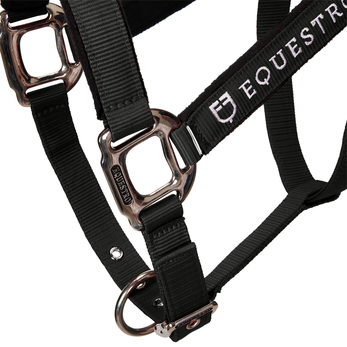 Padded double adjustment headcollar