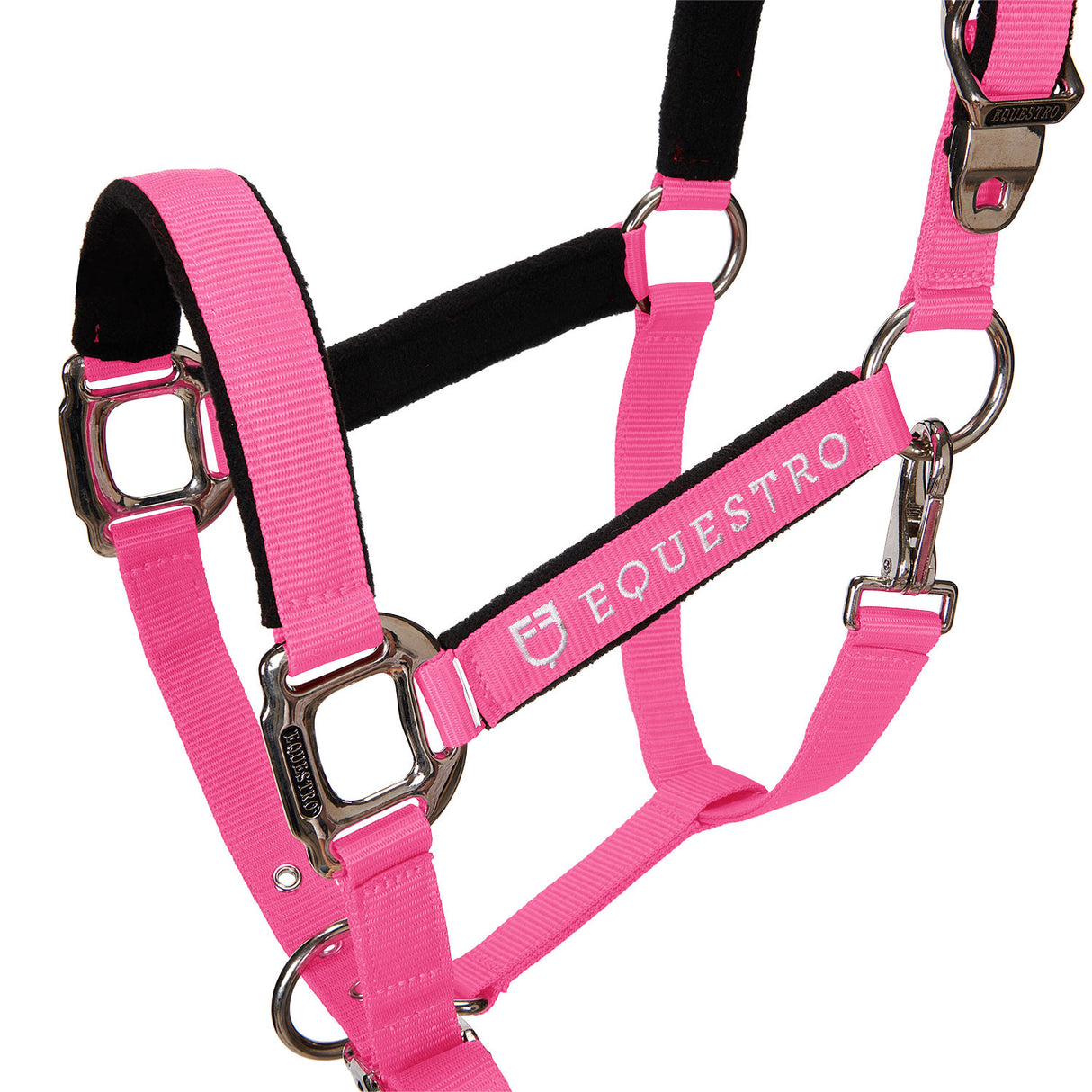 Padded double adjustment headcollar