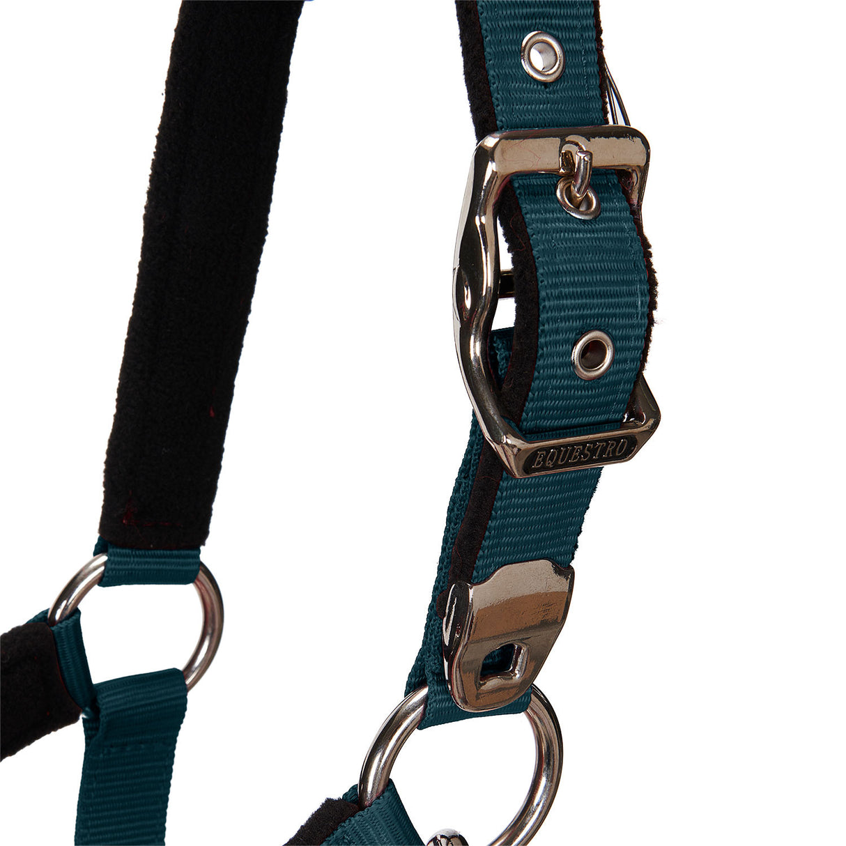 Padded double adjustment headcollar