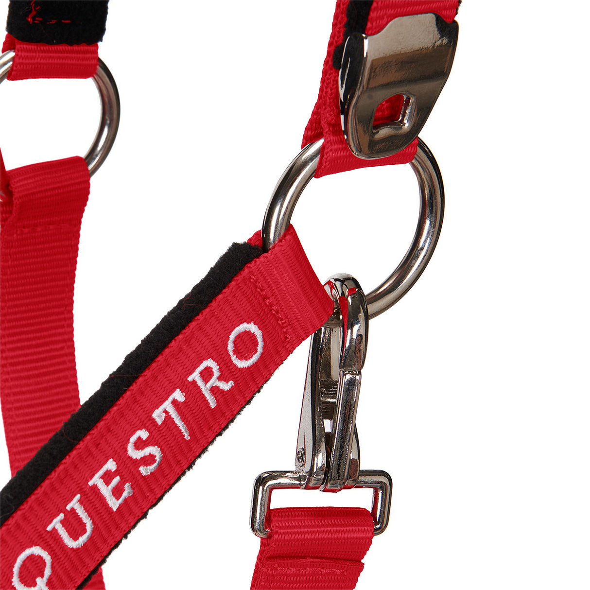 Padded double adjustment headcollar