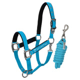 Padded double adjustment headcollar