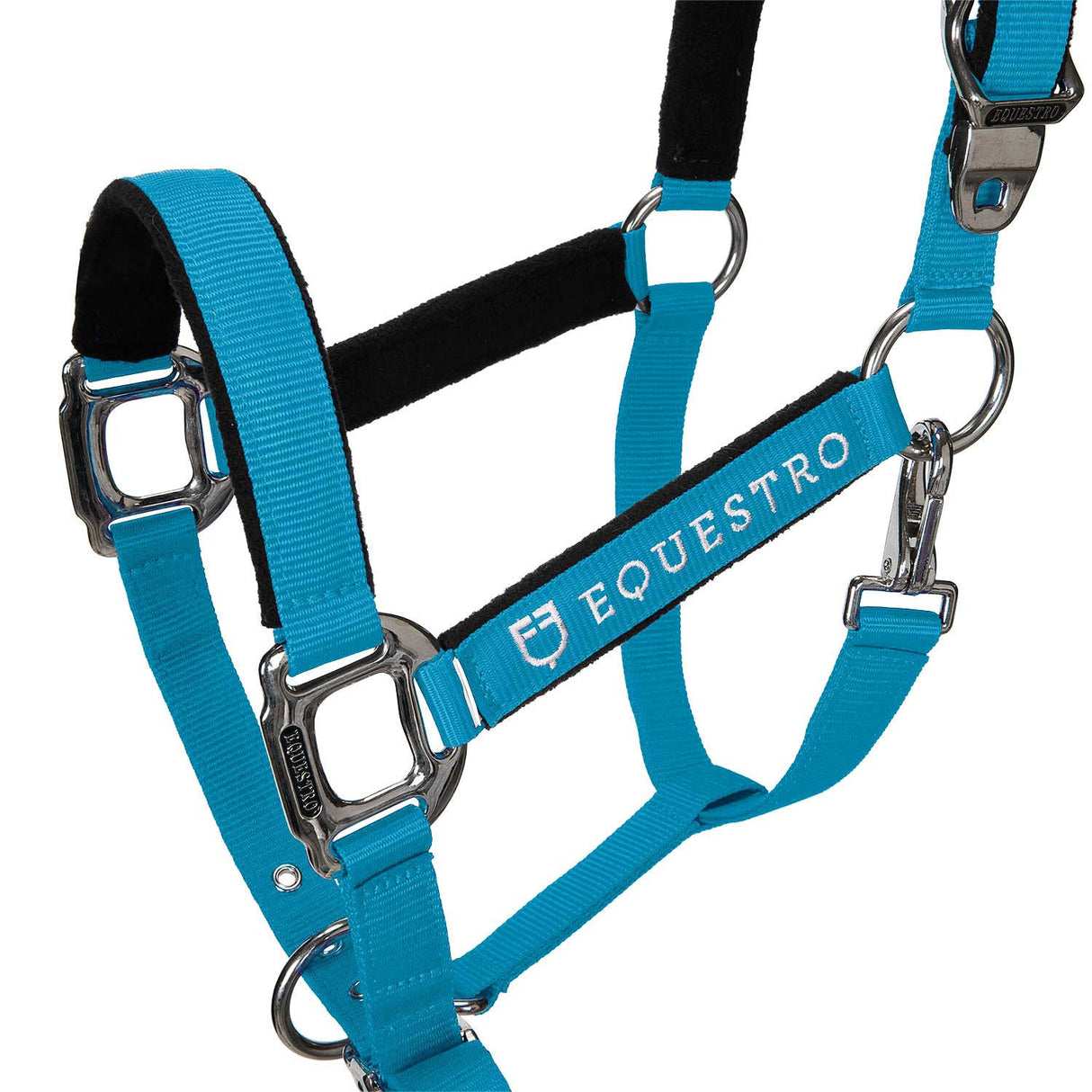 Padded double adjustment headcollar