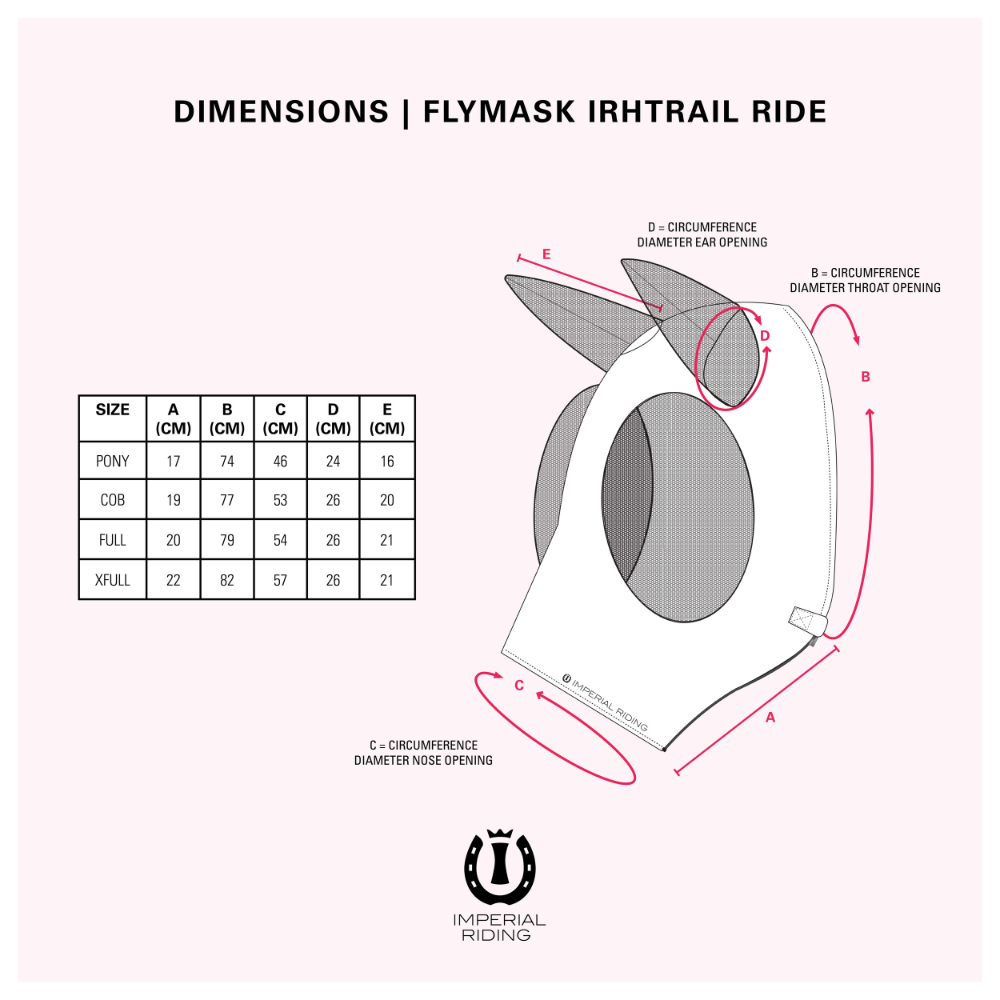 Imperial Riding Trail Ride Fly Mask