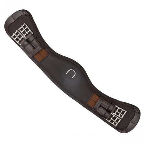 Henry James Curved Anatomic Short Girth #colour_havana-brown