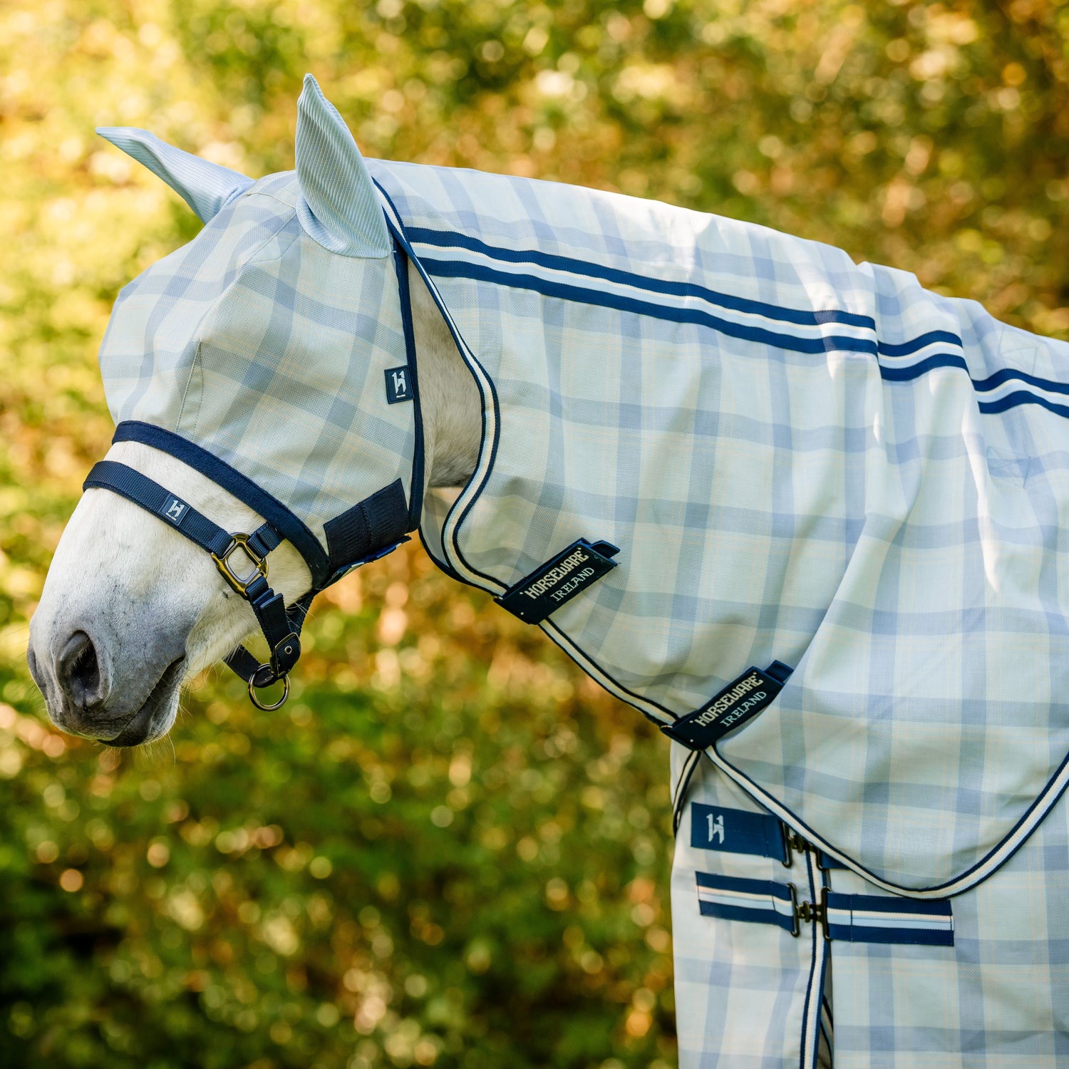 Horseware Ireland Newmarket Fly Mask #colours_witney-navy