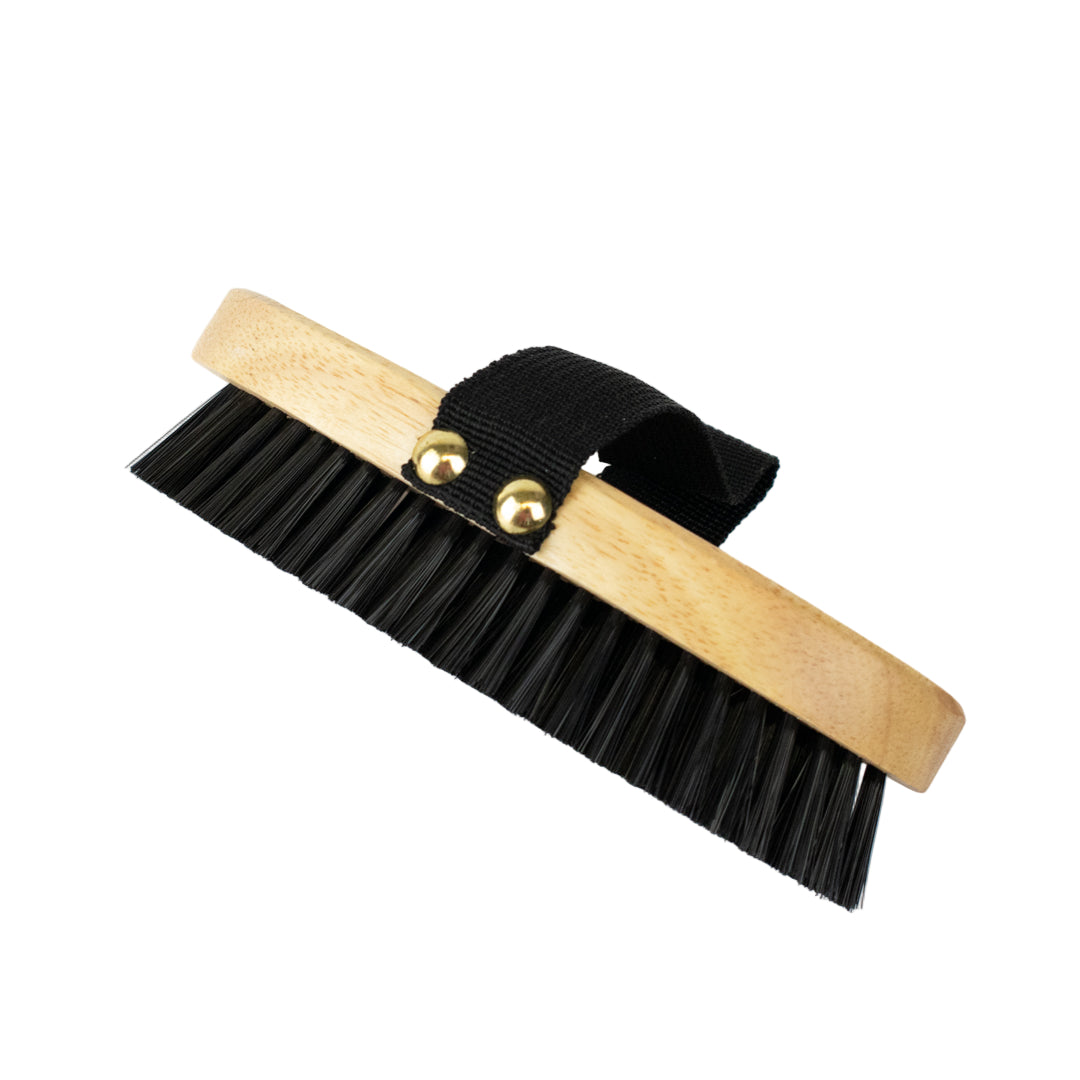 GS Equestrian & Country Wooden Body Brush #colour_black