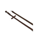 Equestro Reins For English Bridle With Silver Buckles
