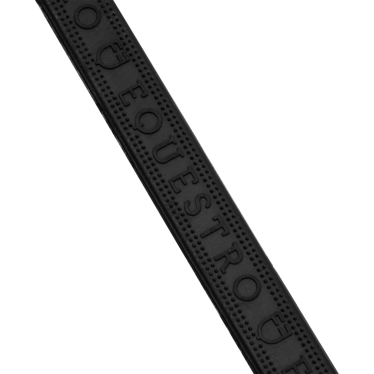 Equestro Solid Lettering Grip Rubber Reins Silver Fitting