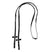 Leather solid grip reins with stoppers