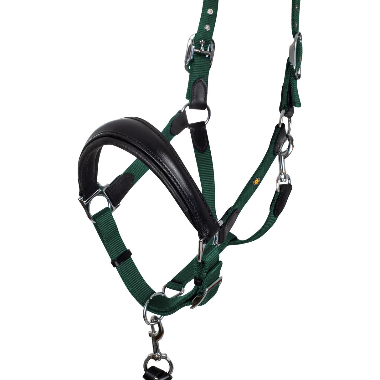 ERGONOMIC HALTER WITH LEATHER INSERTS