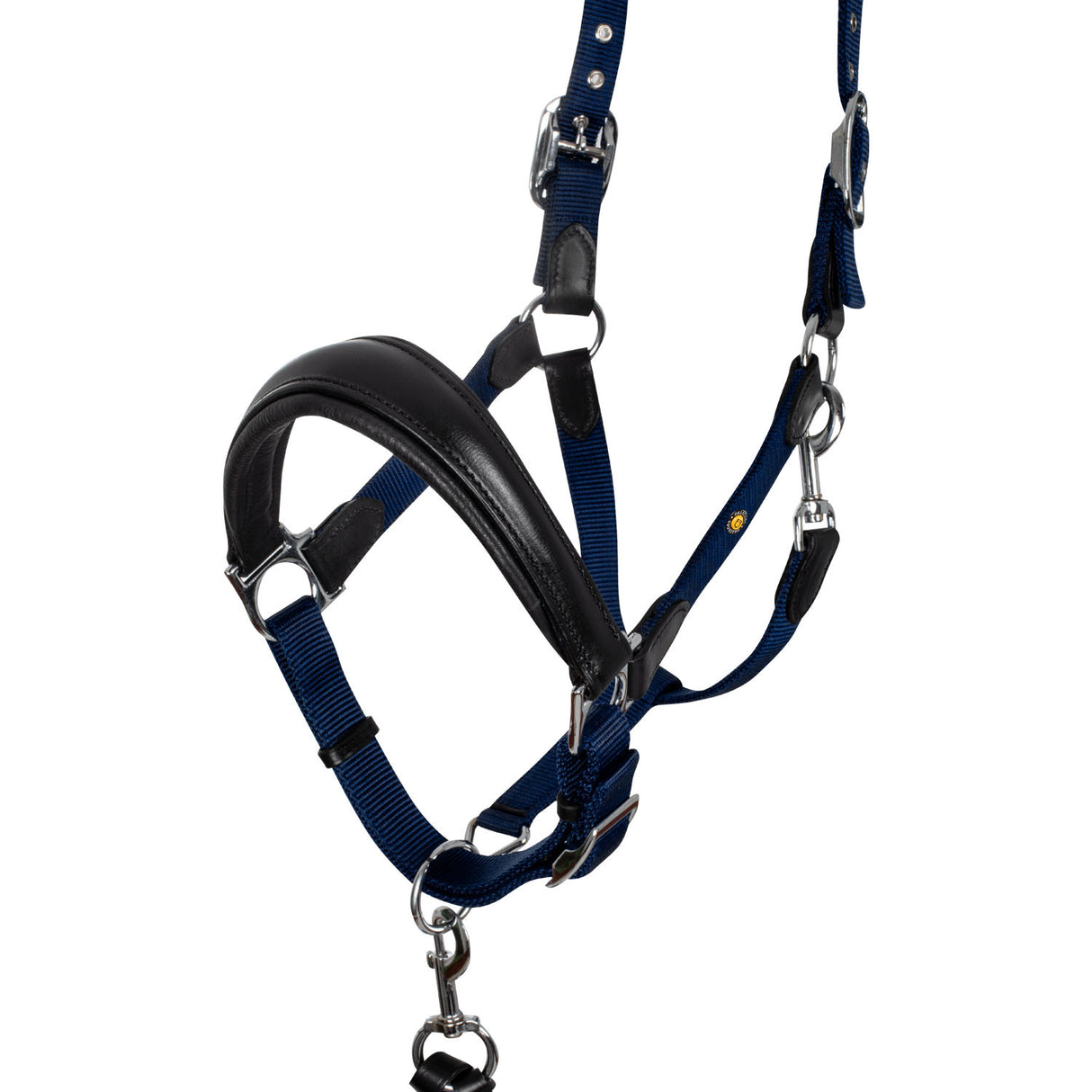 ERGONOMIC HALTER WITH LEATHER INSERTS