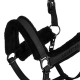 Polypropylene halter with faux sheepskin padding