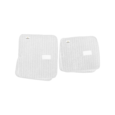 Equestro Terry Cloth Underpads (4Pcs) #colour_white