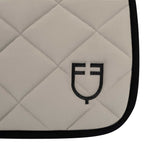 Dressage saddle pad in technical fabric
