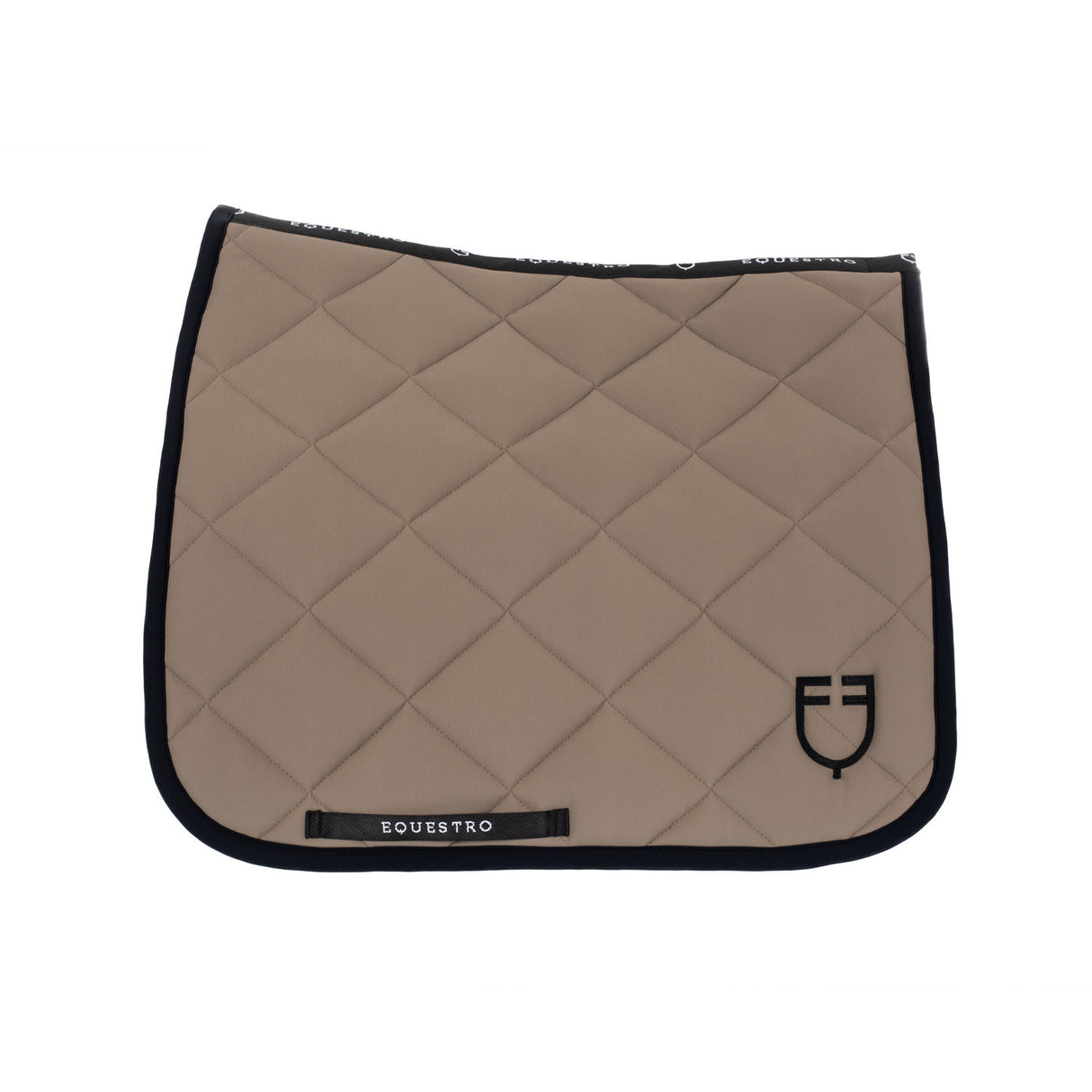 Dressage saddle pad in technical fabric