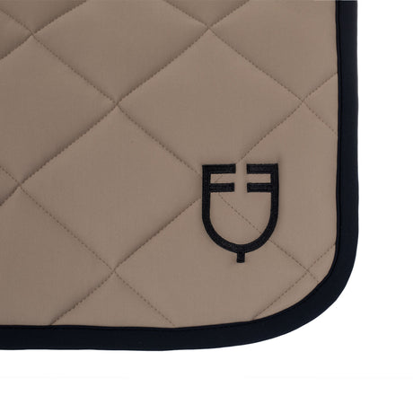 Dressage saddle pad in technical fabric