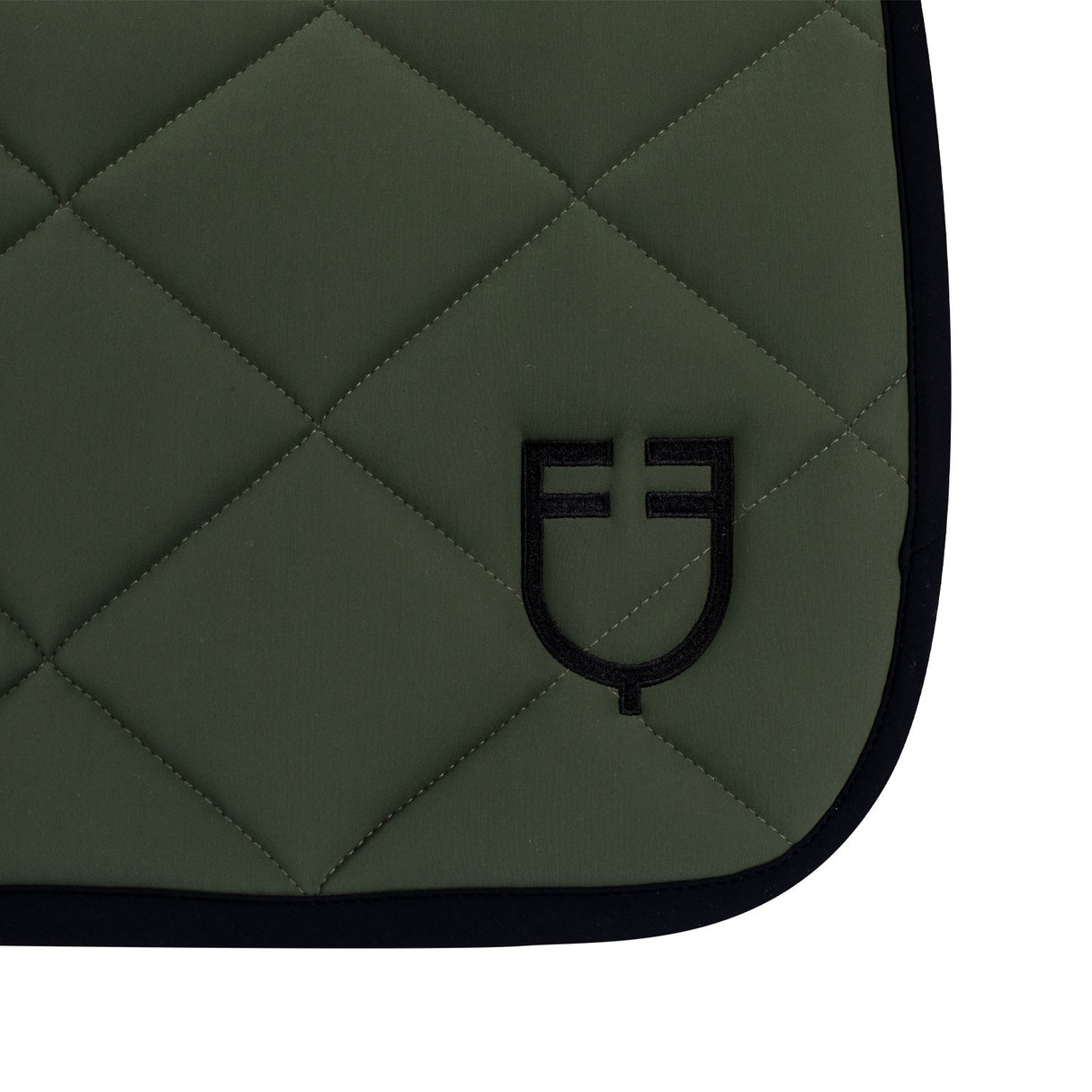 Dressage saddle pad in technical fabric