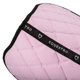 Jumping saddle pad in technical fabric