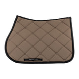 Jumping saddle pad in technical fabric