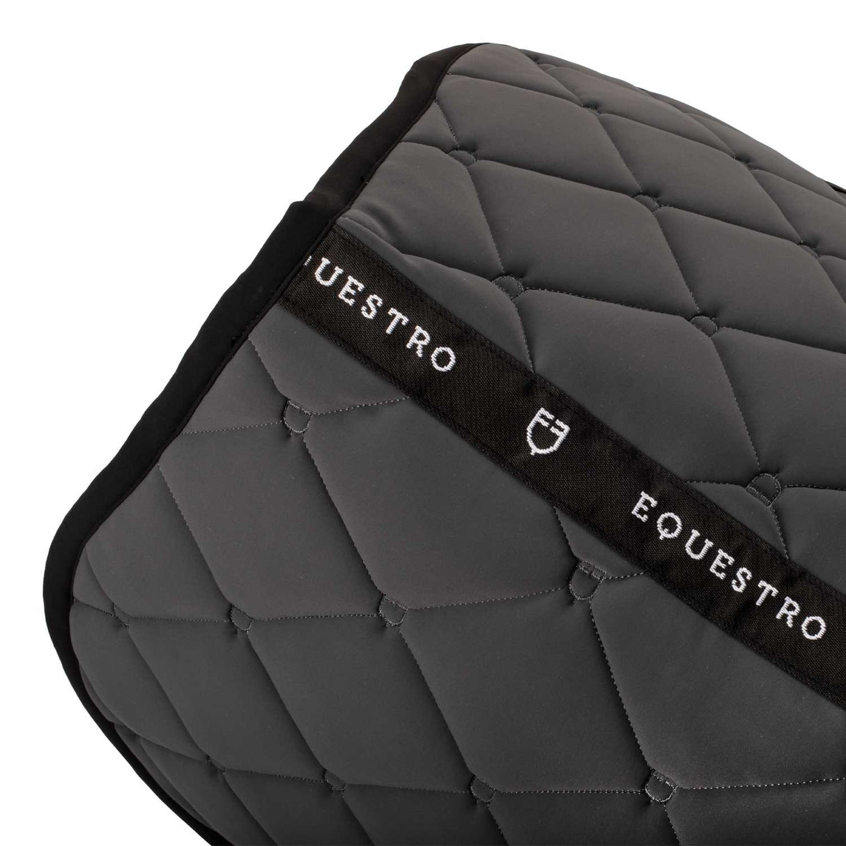 Jumping saddle pad in technical fabric