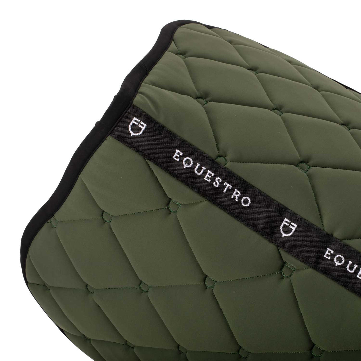 Jumping saddle pad in technical fabric
