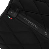 Jumping saddle pad technical fabric with logo