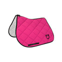 Jumping saddle pad technical fabric with logo
