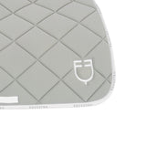 Jumping saddle pad technical fabric with logo
