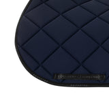 Jumping saddle pad technical fabric with logo