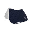 Jumping saddle pad technical fabric with logo