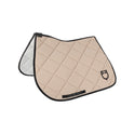 Jumping saddle pad technical fabric with logo