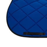 Jumping saddle pad technical fabric with logo