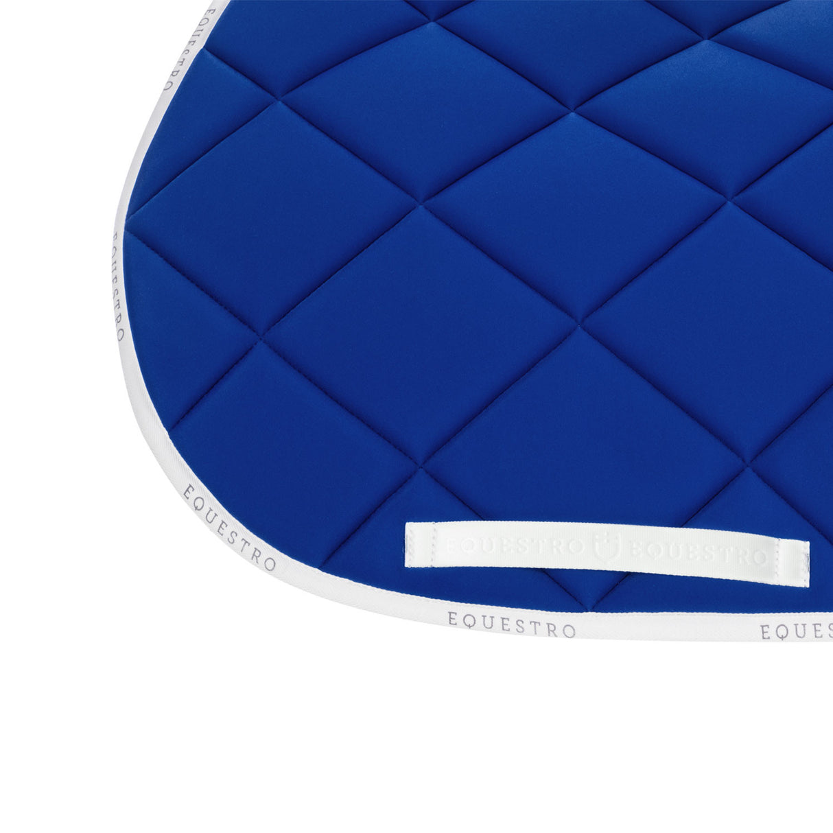 Jumping saddle pad technical fabric with logo