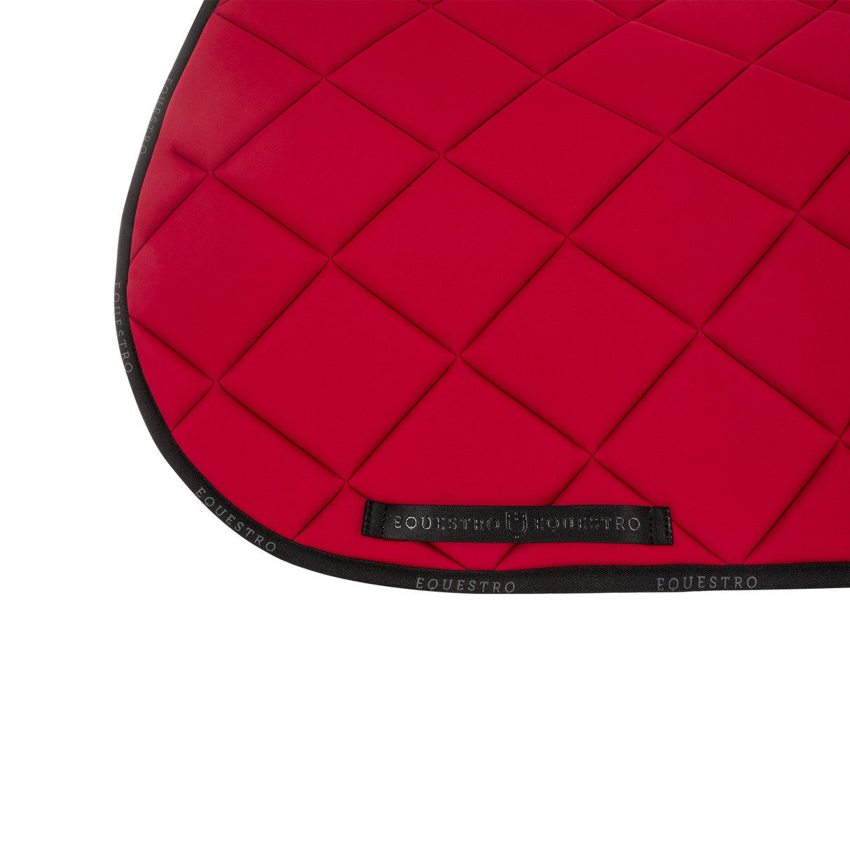 Jumping saddle pad technical fabric with logo