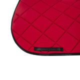 Jumping saddle pad technical fabric with logo