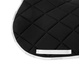 Jumping saddle pad breathable technical fabric