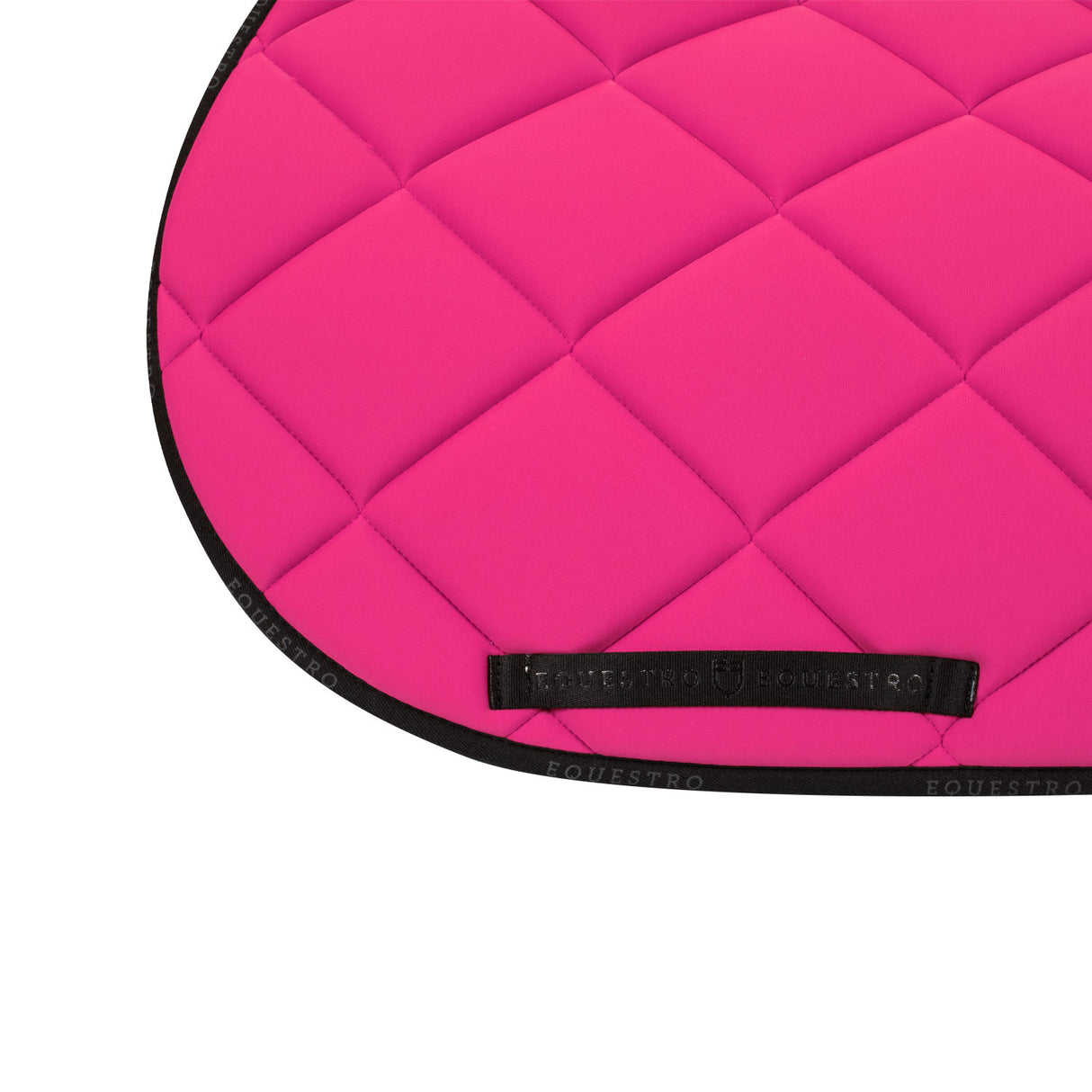 Jumping saddle pad breathable technical fabric