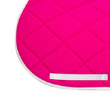 Jumping saddle pad breathable technical fabric