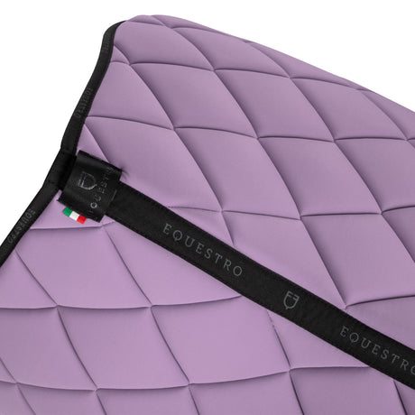 Jumping saddle pad breathable technical fabric
