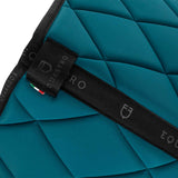 Jumping saddle pad breathable technical fabric